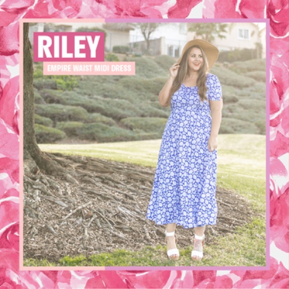 The Riley Dress LuLaRoe - Picture 4 of 6